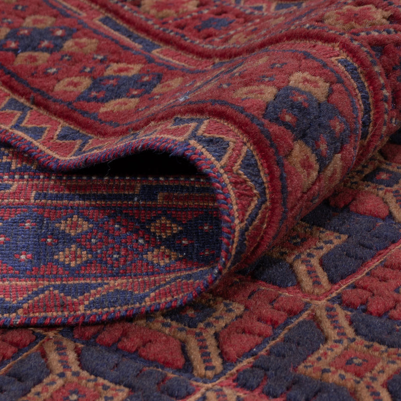 Kelim Rug - Oriental - 190 x 148 cm - dark red