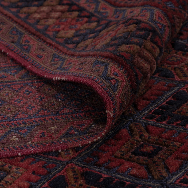 Kelim Rug - Oriental - 186 x 147 cm - dark red