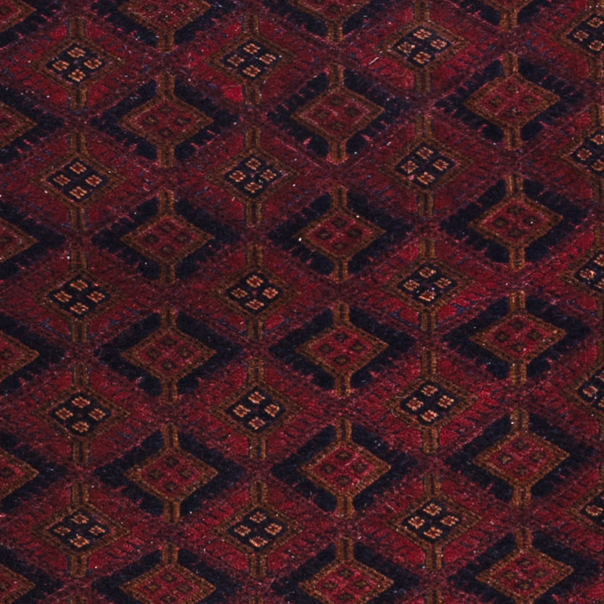 Kelim Rug - Oriental - 198 x 160 cm - dark red