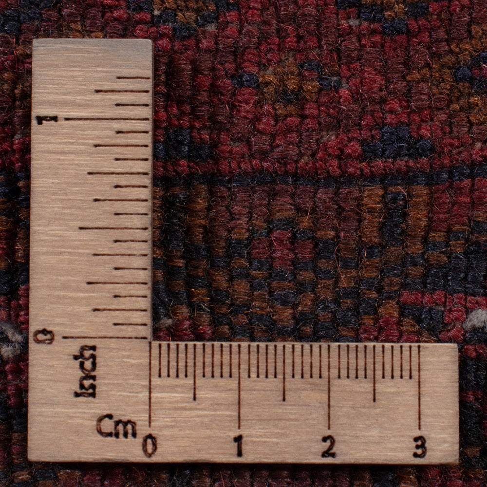 Kelim Rug - Oriental - 198 x 160 cm - dark red