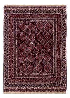 Kelim Rug - Oriental - 196 x 141 cm - dark red