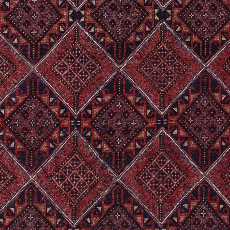 Kelim Rug - Oriental - 196 x 141 cm - dark red