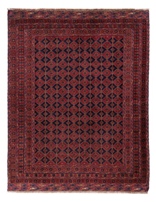 Kelim Rug - Oriental - 206 x 160 cm - dark red