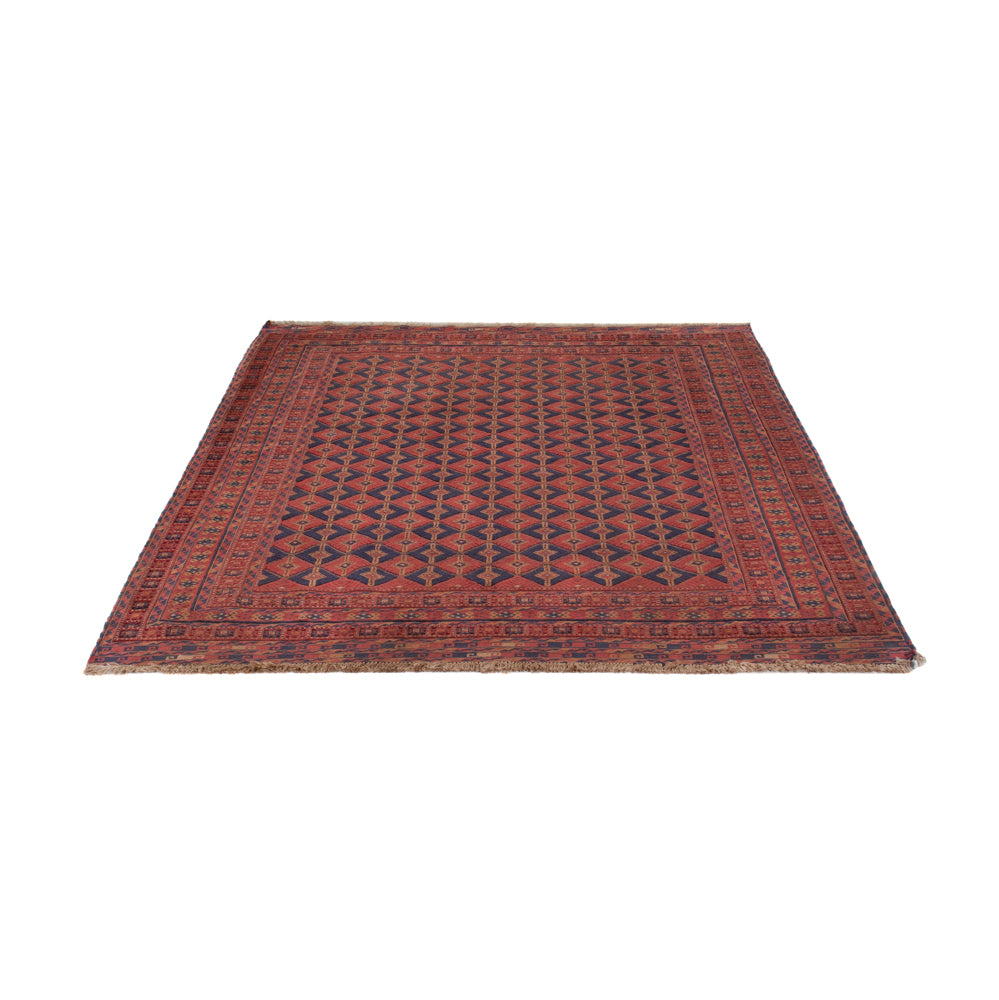 Kelim Rug - Oriental - 206 x 160 cm - dark red