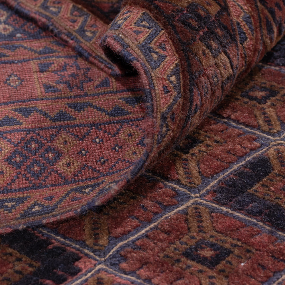 Kelim Rug - Oriental - 205 x 159 cm - dark red