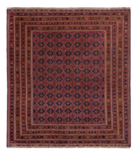 Kelim Rug - Oriental - 190 x 168 cm - dark red