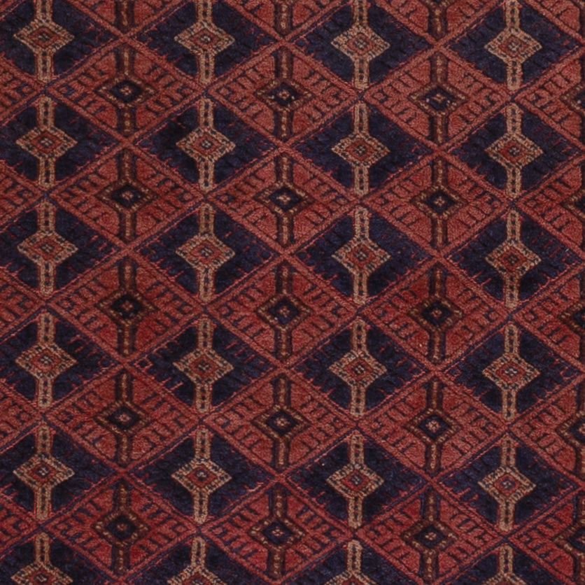 Kelim Rug - Oriental - 193 x 152 cm - dark red