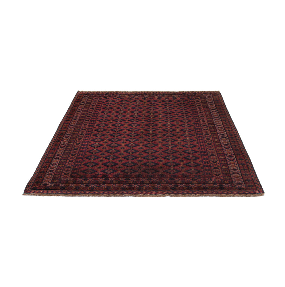 Kelim Rug - Oriental - 194 x 155 cm - dark red