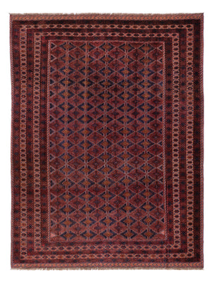 Kelim Rug - Oriental - 194 x 148 cm - dark red