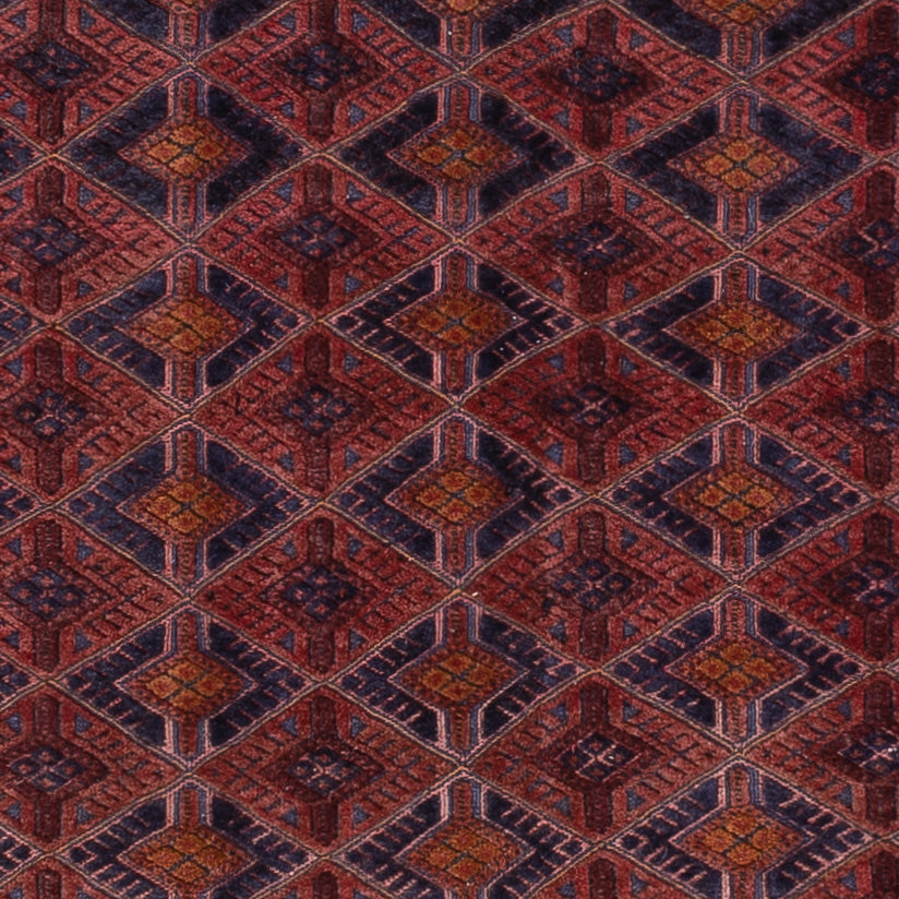 Kelim Rug - Oriental - 194 x 148 cm - dark red
