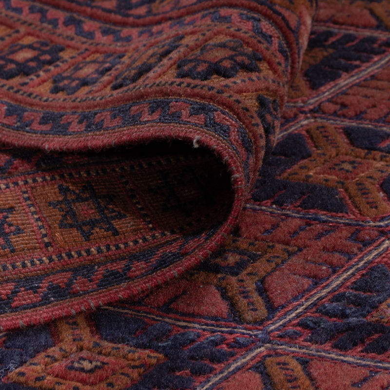 Kelim Rug - Oriental - 195 x 145 cm - dark red