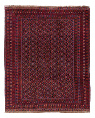 Kelim Rug - Oriental - 194 x 160 cm - dark red