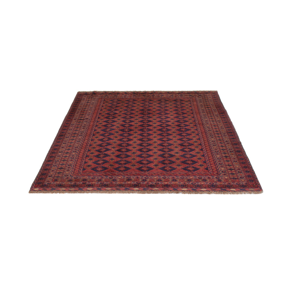 Kelim Rug - Oriental - 198 x 153 cm - dark red