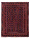 Afghan Kilim Rug 152x194cm - Rectangle / Dark Red / 152 x 194 cm Rectangle