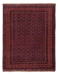 Kelim Rug - Oriental - 194 x 152 cm - dark red