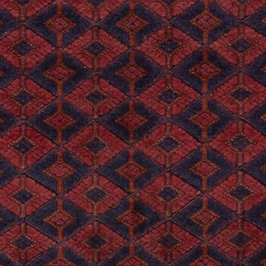 Kelim Rug - Oriental - 200 x 156 cm - dark red