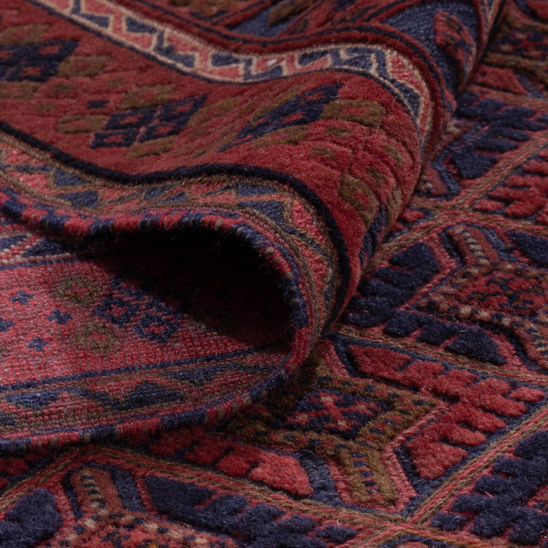 Kelim Rug - Oriental - 192 x 143 cm - dark red