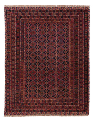 Kelim Rug - Oriental - 190 x 152 cm - dark red