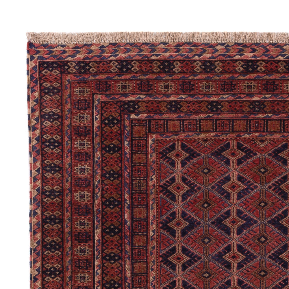 Kelim Rug - Oriental - 190 x 152 cm - dark red