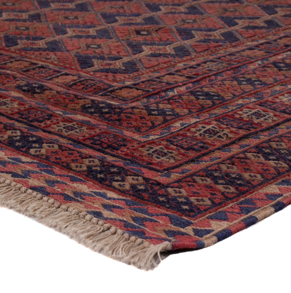 Kelim Rug - Oriental - 190 x 152 cm - dark red
