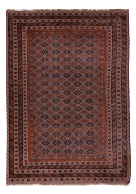 Kelim Rug - Oriental - 207 x 156 cm - dark red