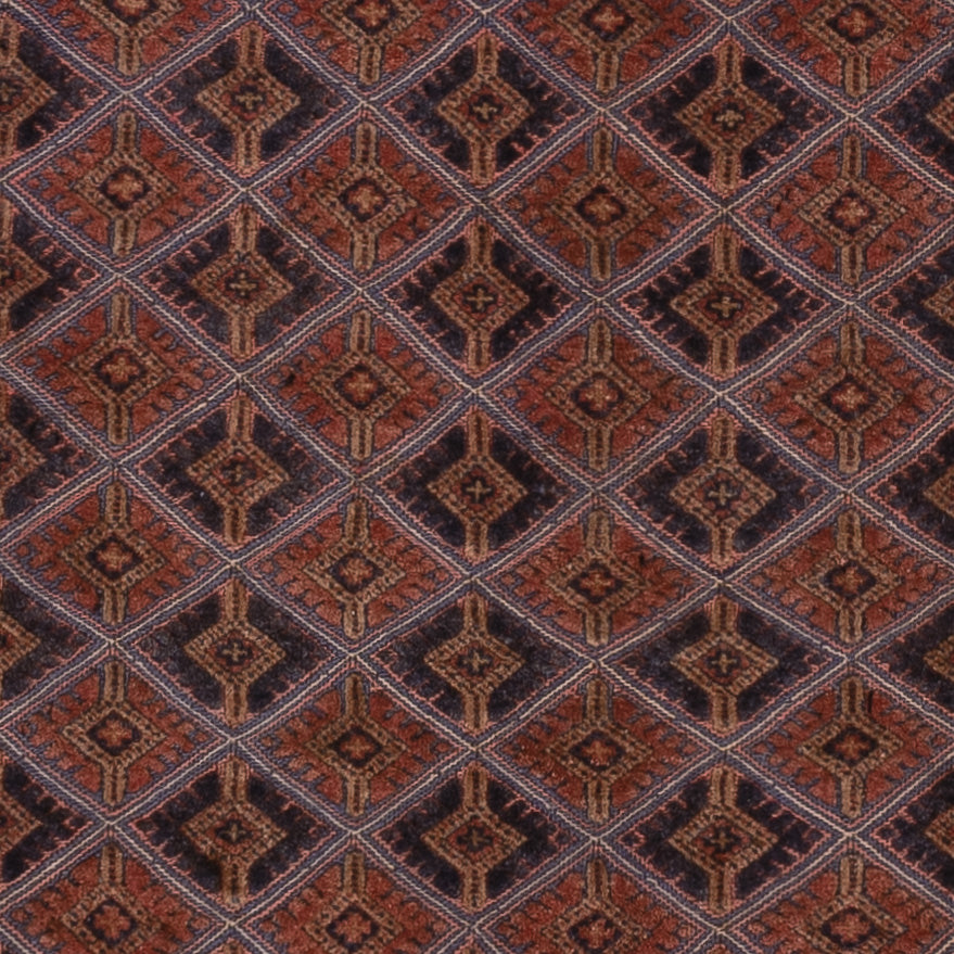 Kelim Rug - Oriental - 207 x 156 cm - dark red