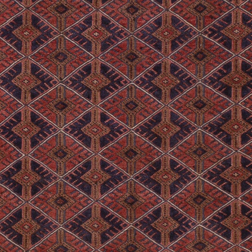 Kelim Rug - Oriental - 198 x 162 cm - dark red