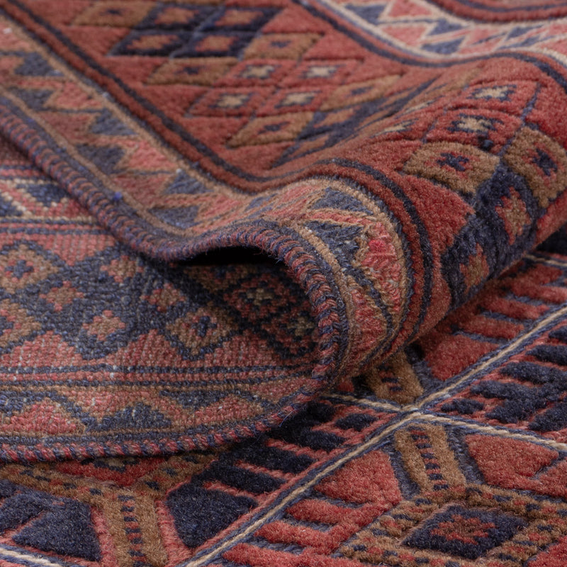 Kelim Rug - Oriental - 198 x 162 cm - dark red