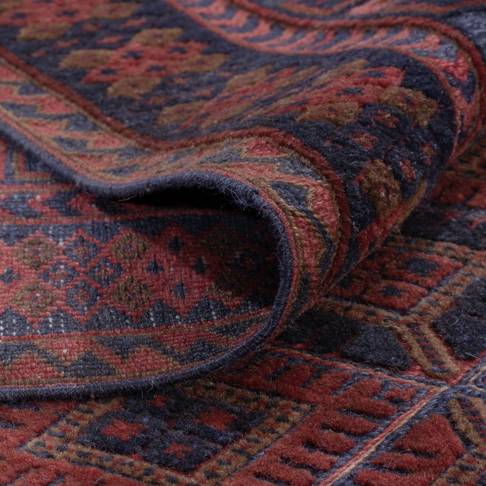 Kelim Rug - Oriental - 182 x 155 cm - dark red