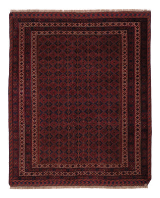 Kelim Rug - Oriental - 190 x 155 cm - dark red