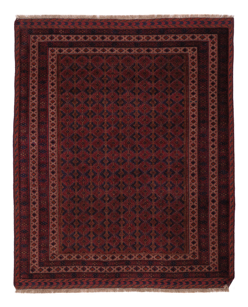 Kelim Rug - Oriental - 190 x 155 cm - dark red
