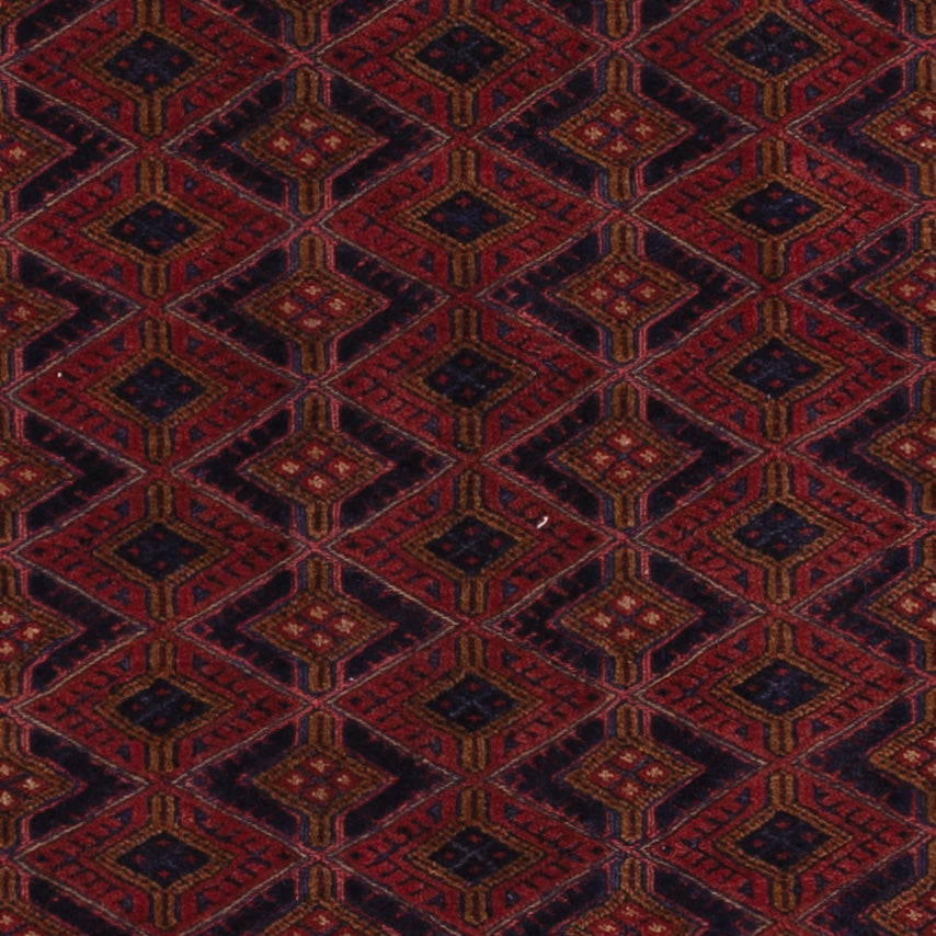 Kelim Rug - Oriental - 204 x 150 cm - dark red