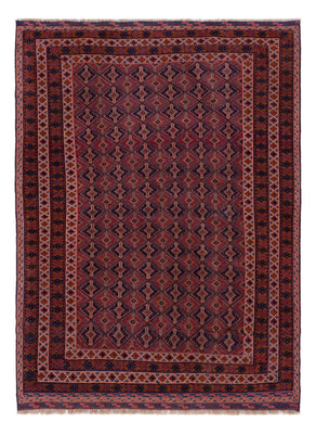 Kelim Rug - Oriental - 190 x 140 cm - dark red