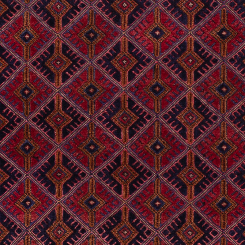 Kelim Rug - Oriental - 197 x 158 cm - dark red