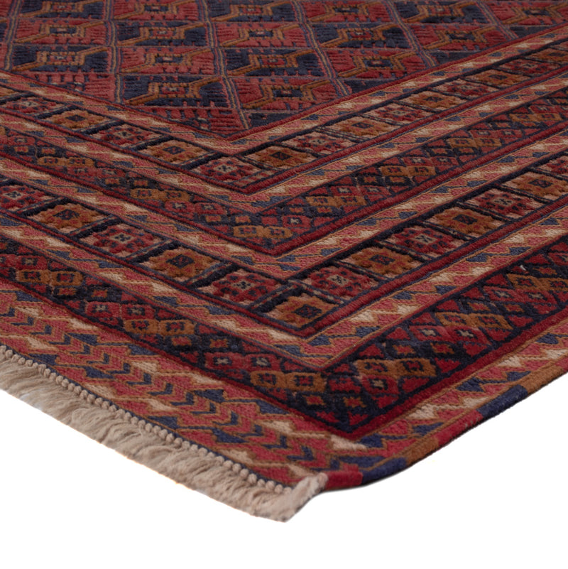 Kelim Rug - Oriental - 197 x 158 cm - dark red