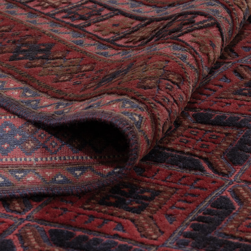 Kelim Rug - Oriental - 200 x 146 cm - dark red