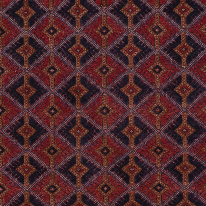 Kelim Rug - Oriental - 193 x 158 cm - dark red