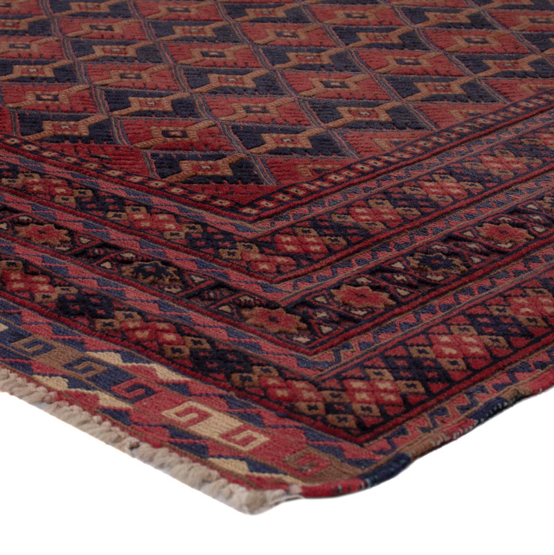 Kelim Rug - Oriental - 193 x 158 cm - dark red