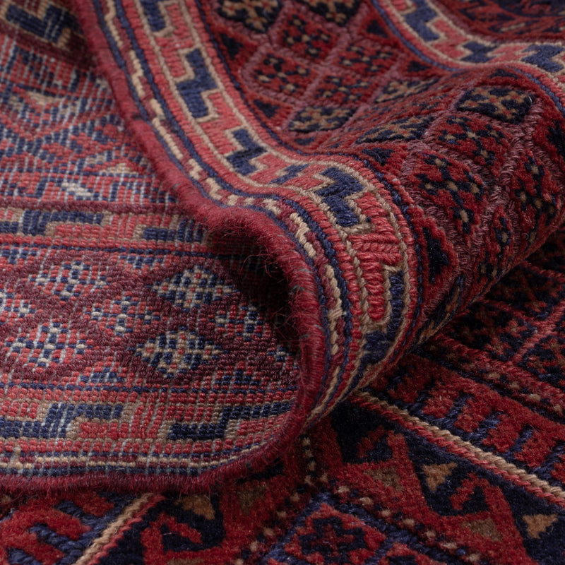 Kelim Rug - Oriental - 186 x 143 cm - dark red