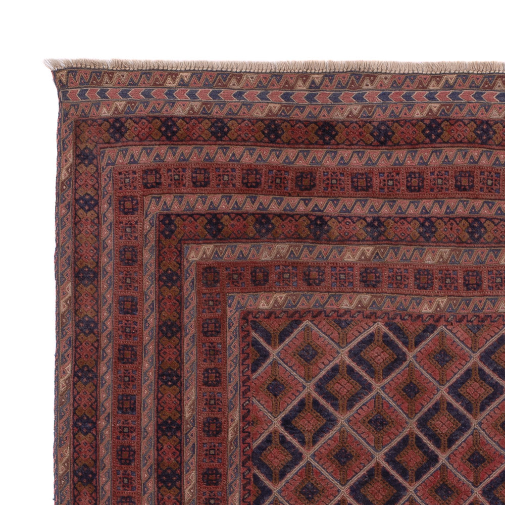 Kelim Rug - Oriental - 193 x 159 cm - dark red