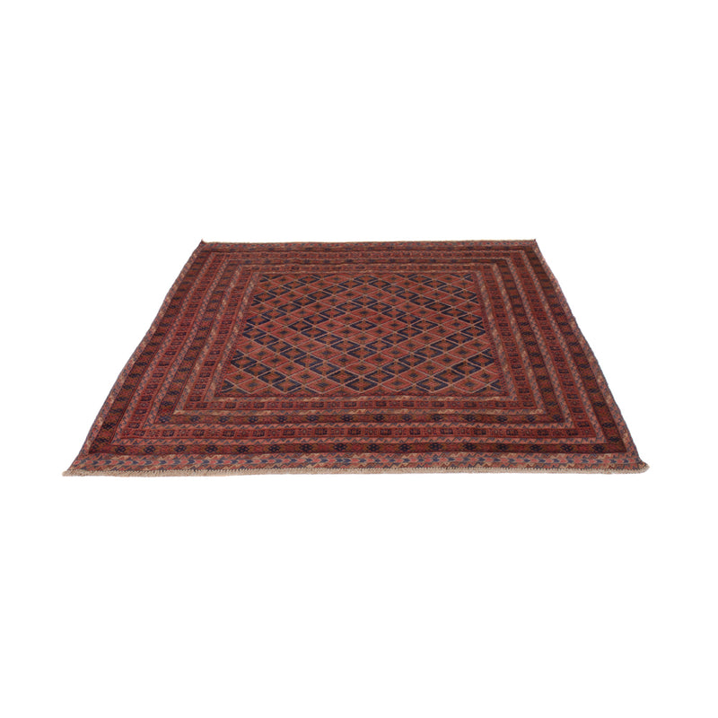 Kelim Rug - Oriental - 193 x 159 cm - dark red