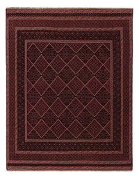 Kelim Rug - Oriental - 183 x 141 cm - dark red