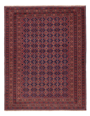 Kelim Rug - Oriental - 193 x 149 cm - dark red