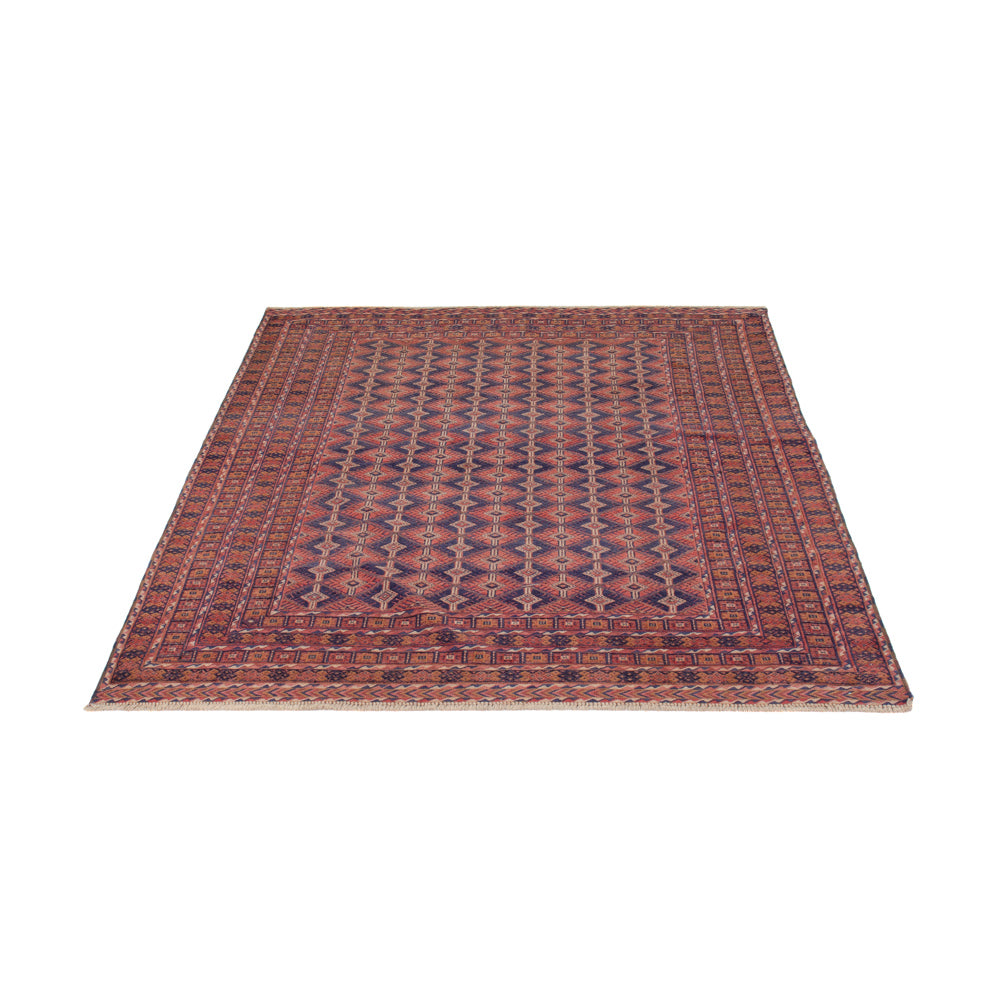 Kelim Rug - Oriental - 195 x 147 cm - dark red