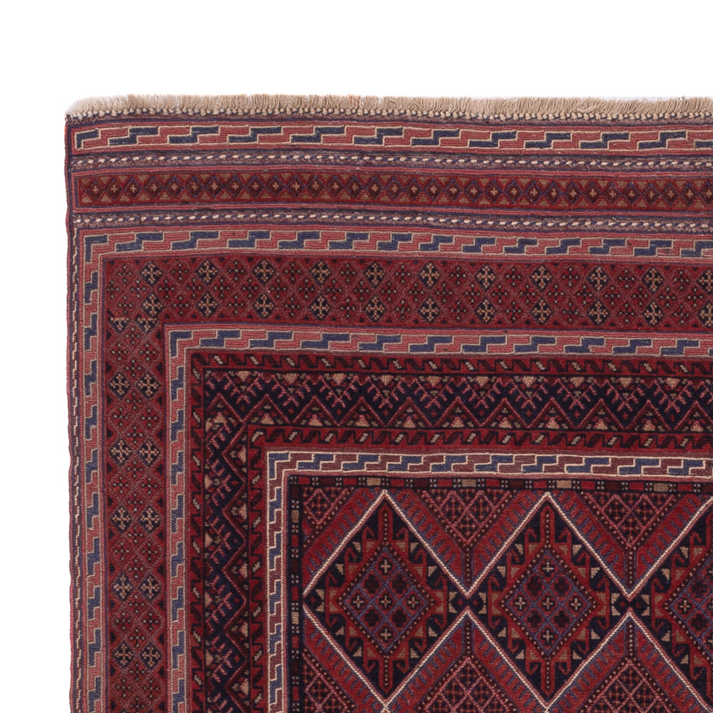 Kelim Rug - Oriental - 188 x 143 cm - dark red