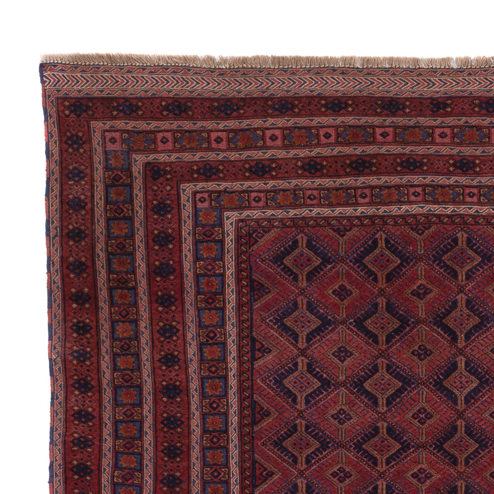 Kelim Rug - Oriental - 205 x 163 cm - dark red
