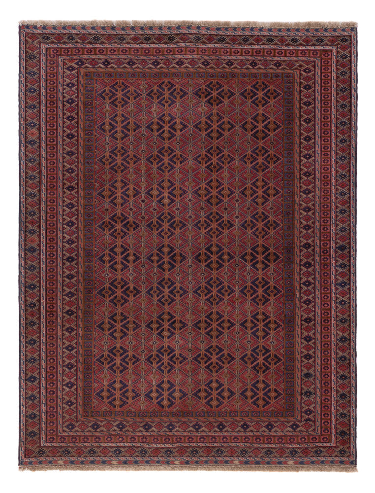 Kelim Rug - Oriental - 196 x 148 cm - dark red
