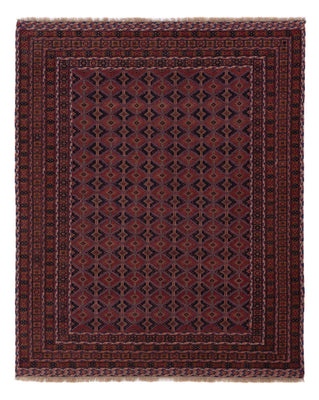Kelim Rug - Oriental - 193 x 155 cm - dark red