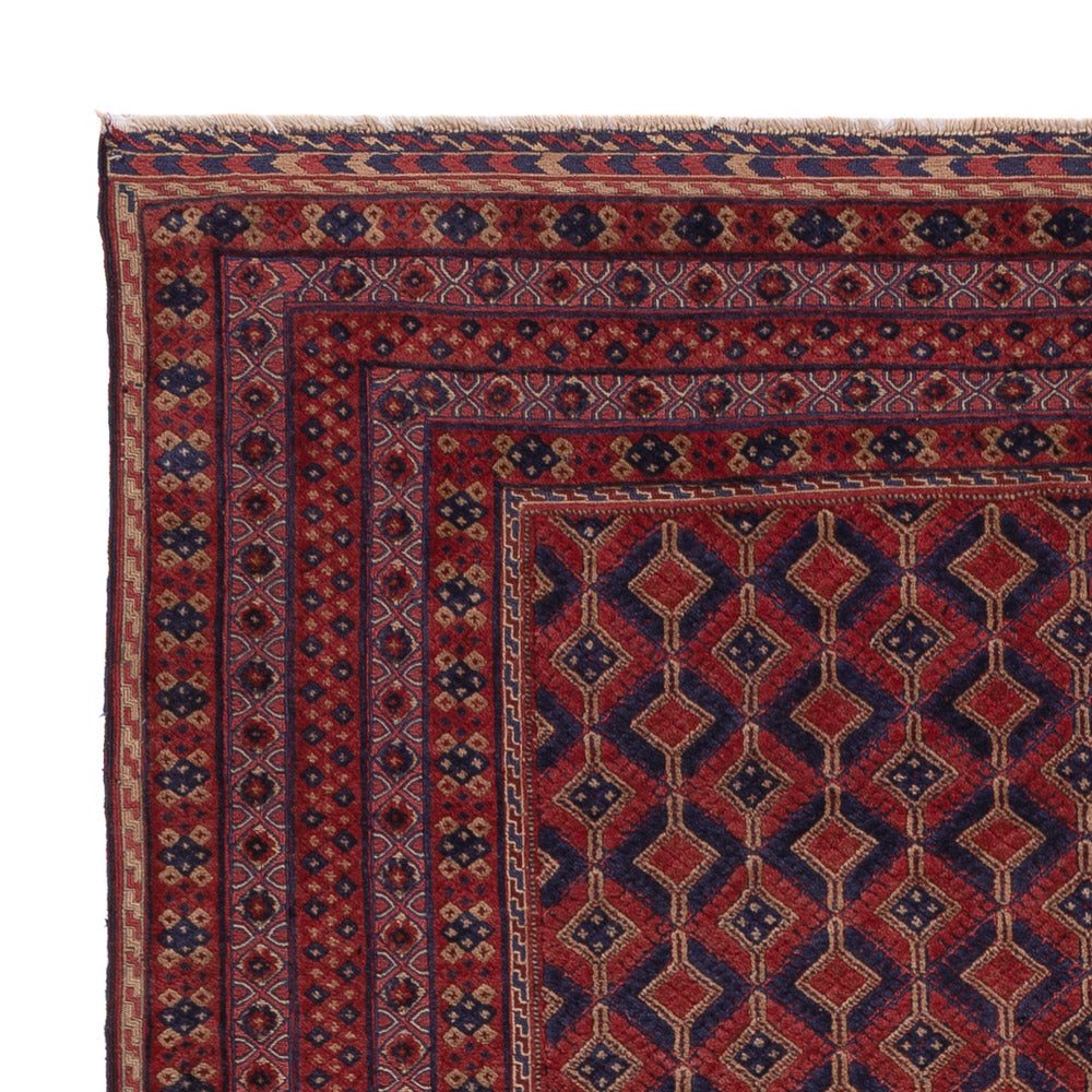 Kelim Rug - Oriental - 191 x 146 cm - dark red