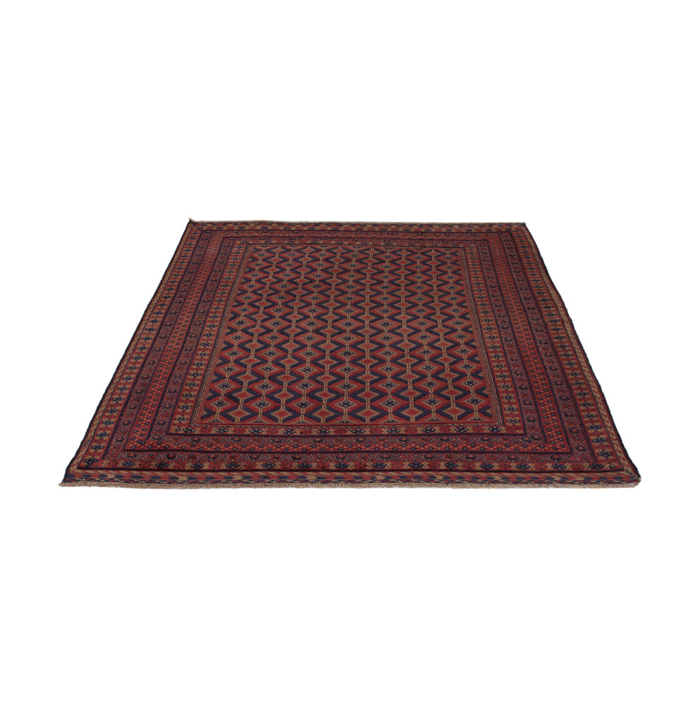 Kelim Rug - Oriental - 191 x 146 cm - dark red